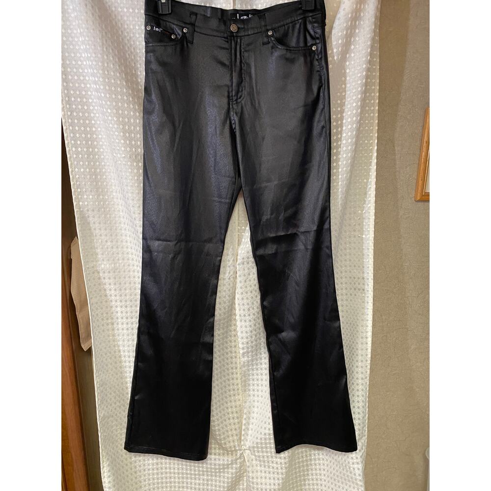 l.e.i. Vintage Y2K Faux Snakeskin Pants Size: 13 (Juniors) Check measurements